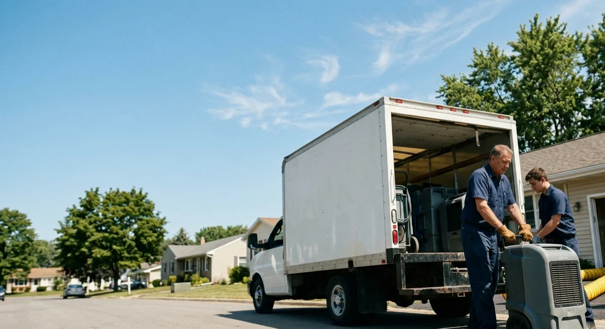 Water Damage Cleanup in Ridgeway, IA near me